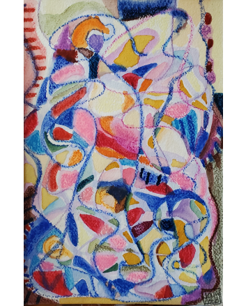 Vortex 2 is a Watercolor Painting by Jamie Brant
